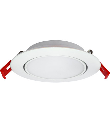 Smg40930k-4pk 4 In. Signature 9w Integrated Led Round Recessed Slim Light With 585 Lumen, White - Pack Of 4