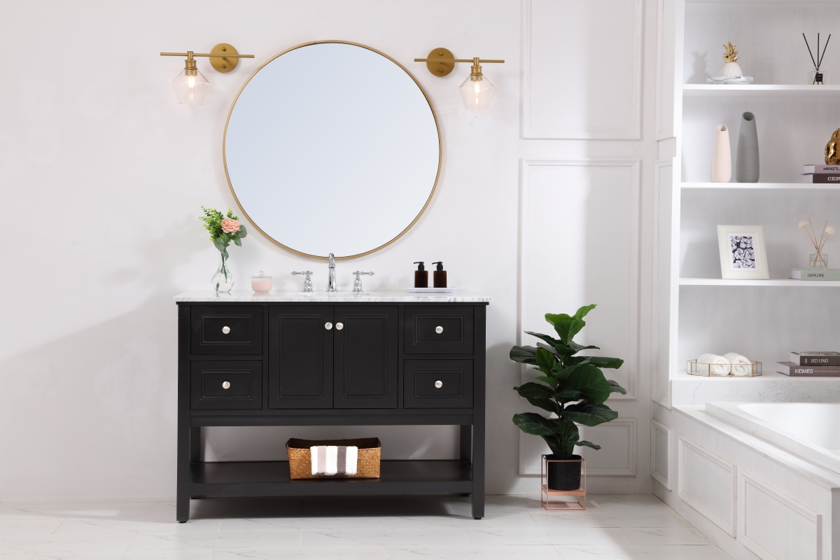 LD2304BR Gene 1 Light Brass & Clear Glass Left Wall Sconce LD2304BR Gene 1 Light Brass & Clear Glass Left Wall Sconce