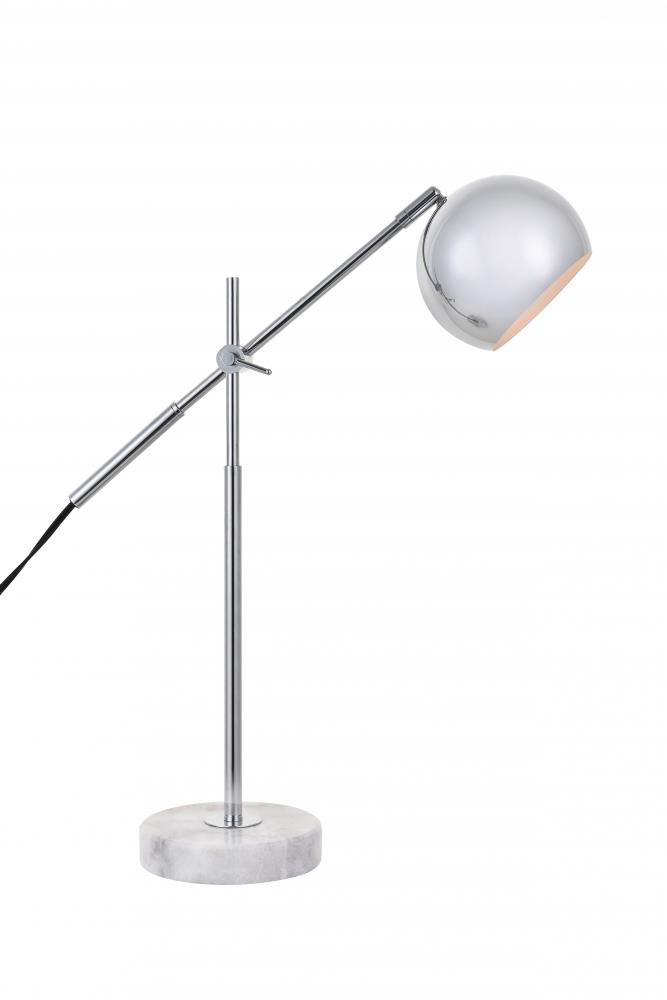 Ld4069t20c Aperture 1 Light Chrome Table Lamp