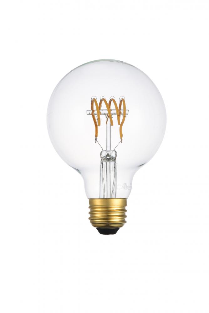 G25led103-6pk 3000k Led Decorative Helix Horizontal Filament 6 Watts 420 Lumens G25 Light Bulb - Pack Of 6