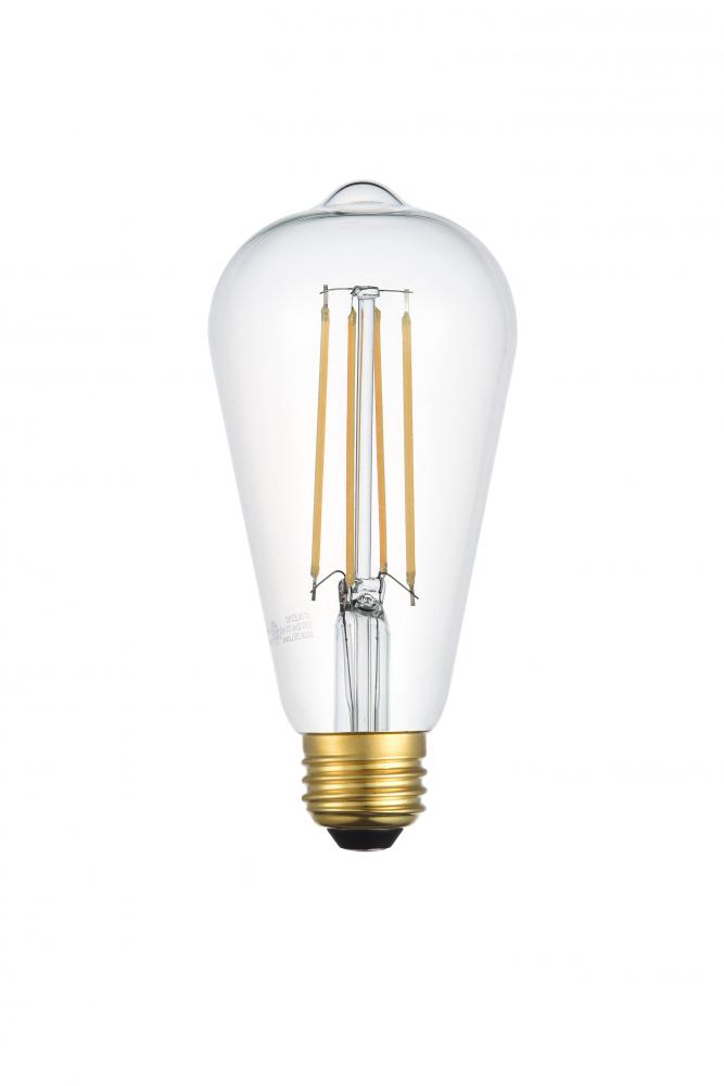 St18led102-6pk 3000k Led Filament 3.5 Watts 180 Lumens St18 Light Bulb - Pack Of 6