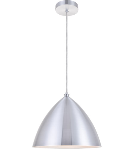 Ld2410bn Kenneth 1 Light Burnished Nickel Pendant - 13.50 X 13.50 X 10.90 In.