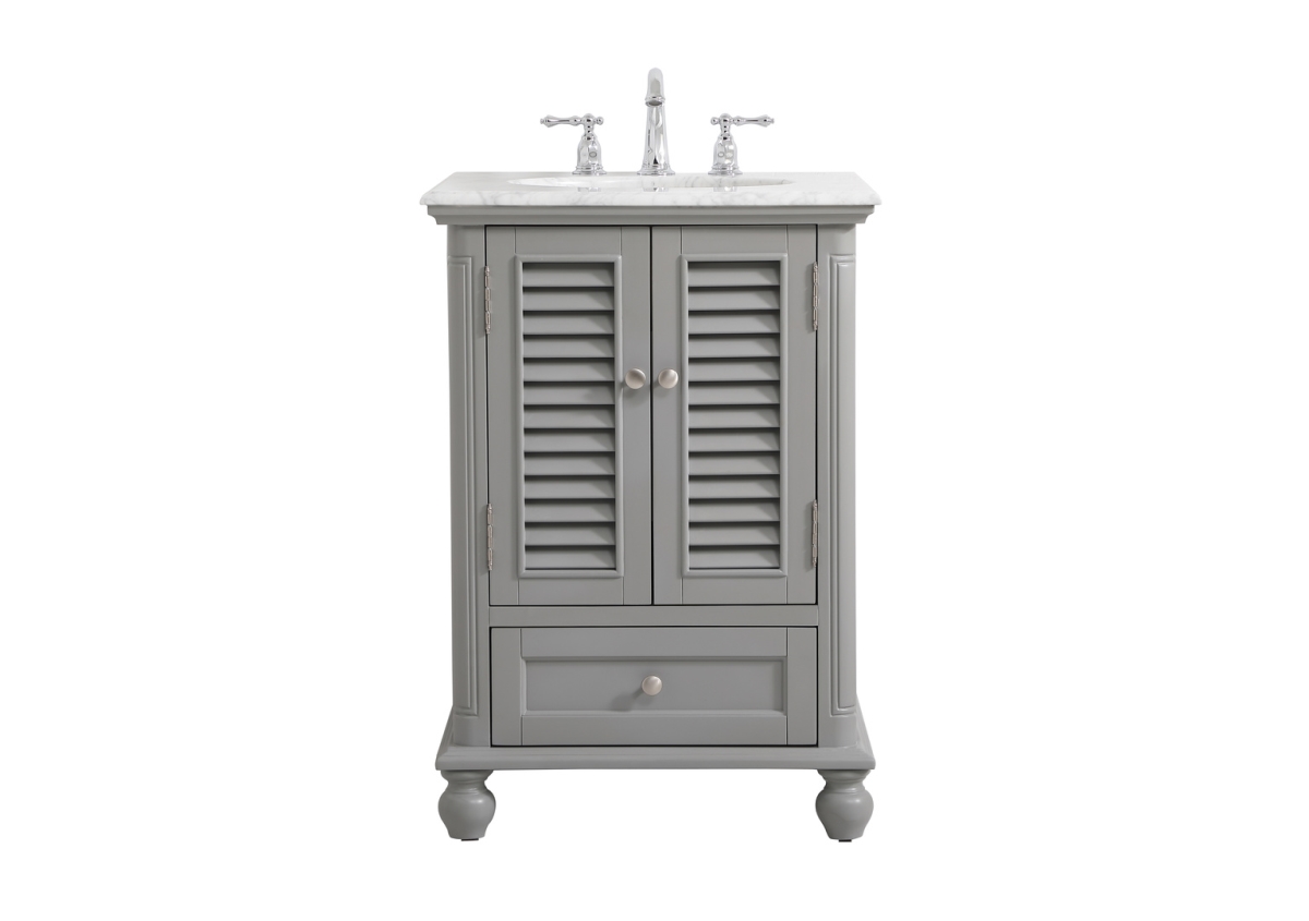 UPC 842814187825 product image for Elegant Lighting VF30524GR 24 in. Single Bathroom Vanity, Grey | upcitemdb.com