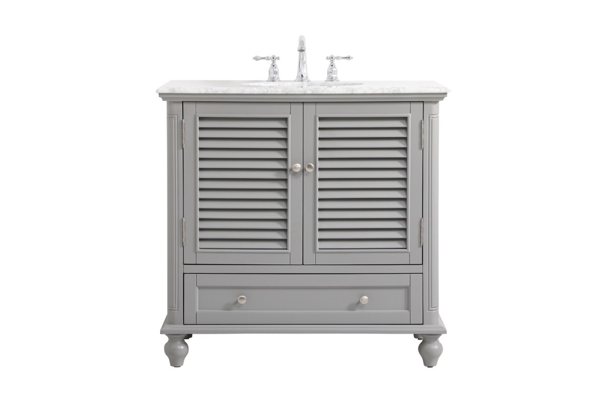 UPC 842814187863 product image for Elegant Lighting VF30536GR 36 in. Single Bathroom Vanity, Grey | upcitemdb.com