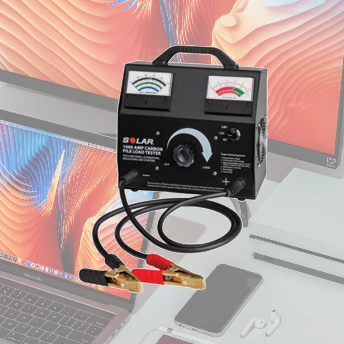 Picture of Clore Automotive SI1876 Solar Volt Invasive Load Tester - 6 -12 - 24
