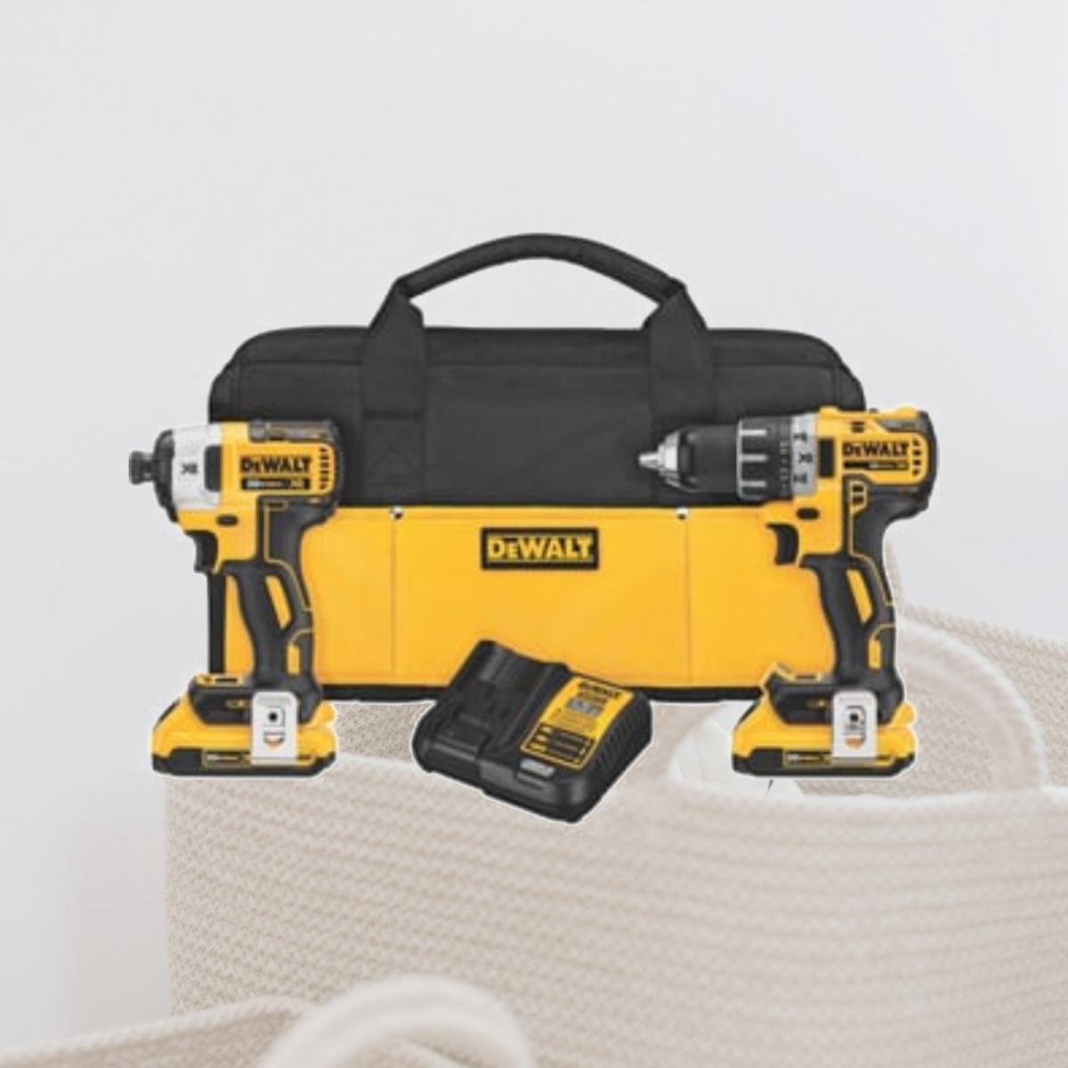 Picture of Dewalt-Black & Decker DWDCK283D2 20V Max Compact Drill & Impact Combo Kit
