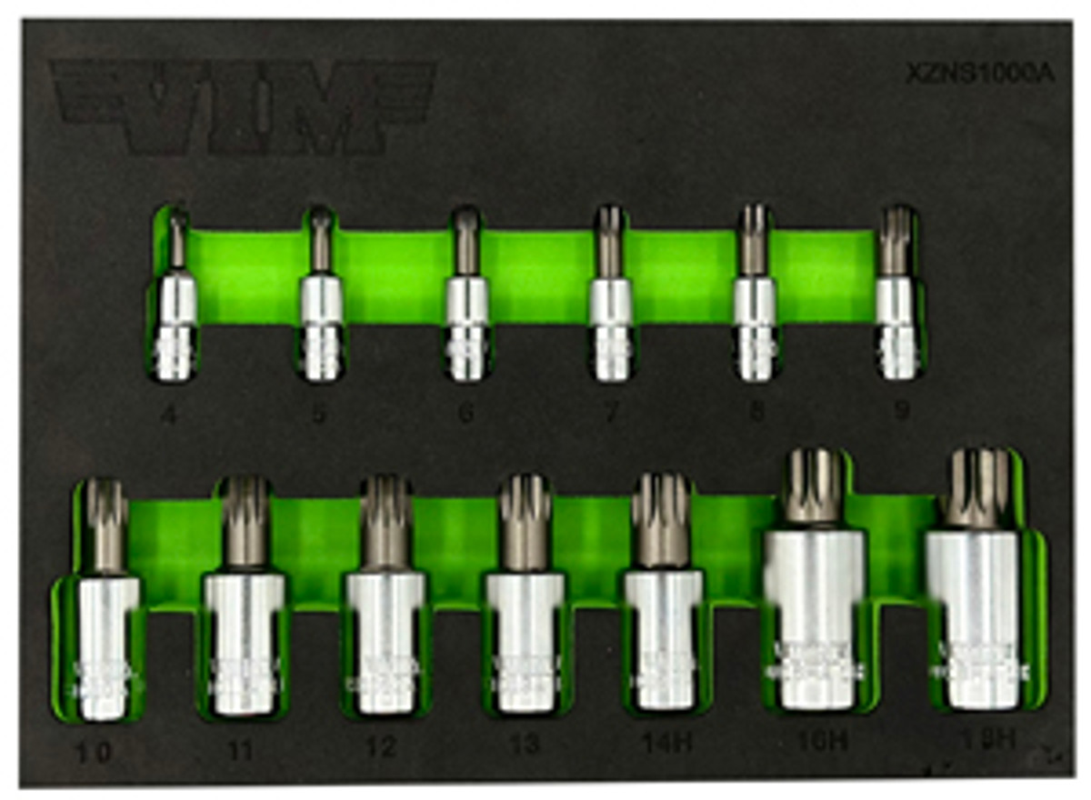 UPC 780257800362 product image for XZN Triple Square Socket Set - 13 Piece | upcitemdb.com