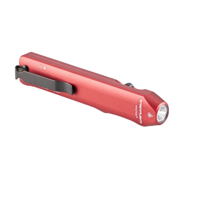 Red Wedge Compact Rechargeable High-Performance Flashlight
