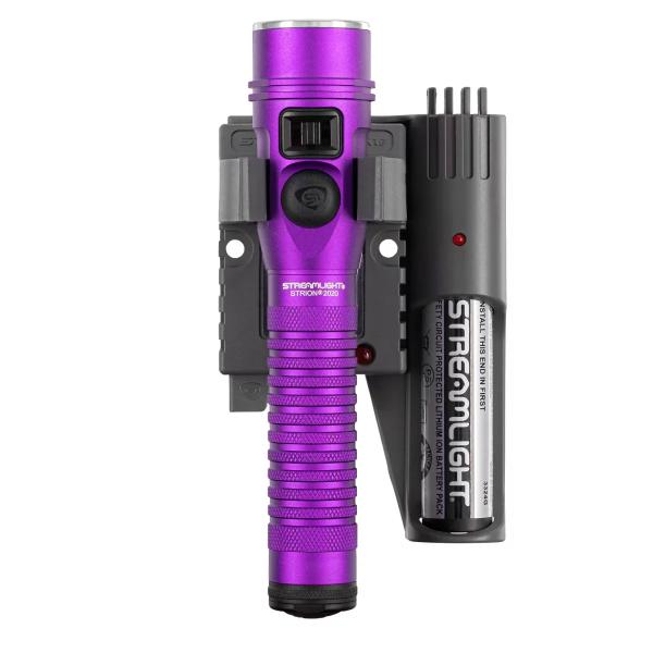SG74445 Strion 2020 Purple PiggyBack Flashlight
