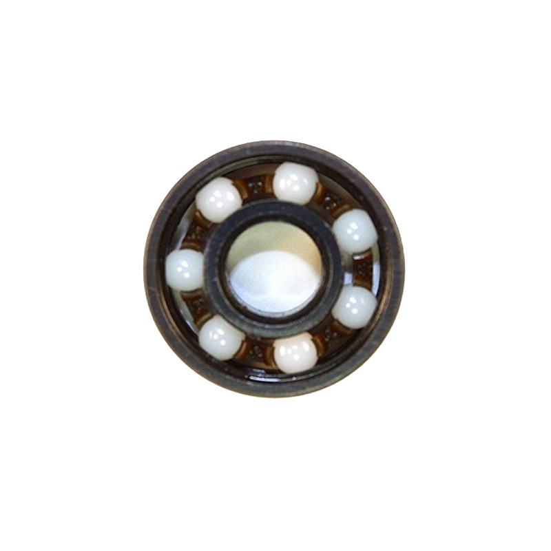 SPIN-WT Tri-Spinner Fidget Toy Ceramic EDC Hand Finger Spinner Desk Focus, White