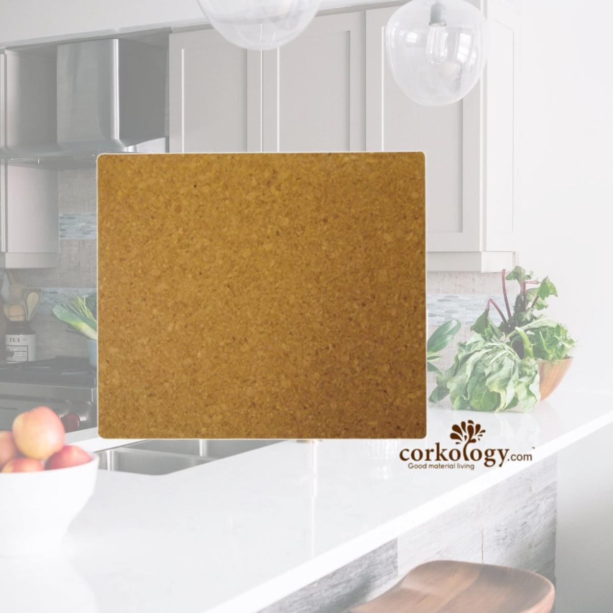 Picture of Corkology RCPM Square Cork Placemat With Ring