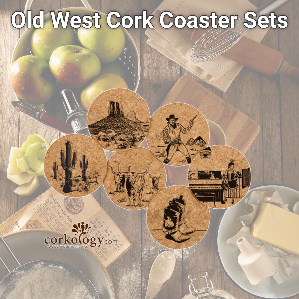 Picture of Corkology 408 Old West Cork Coaster Sets