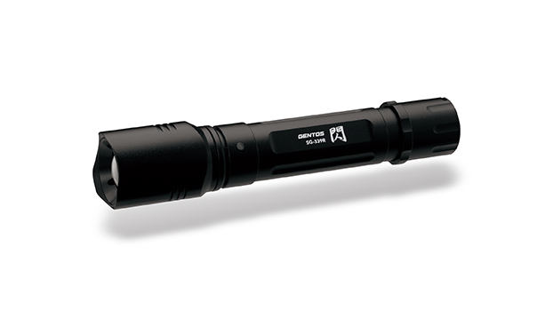 Sg-339r Compact Rechargeable Flashlight - Black