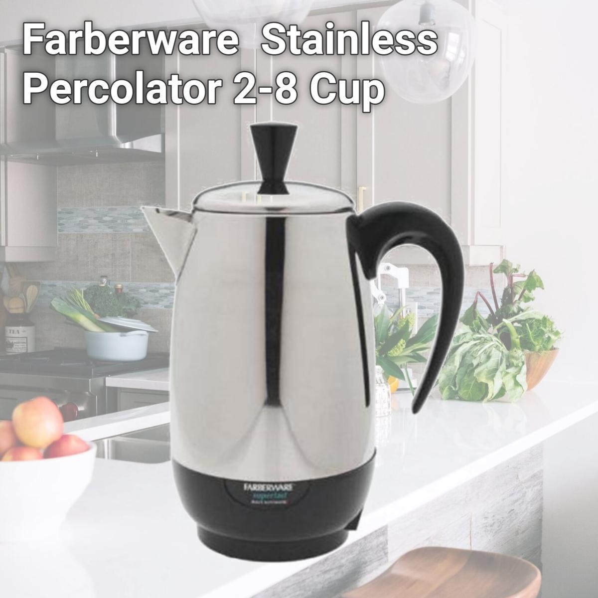 Picture of Farberware FCP280 Stainless Percolator 2-8 Cup