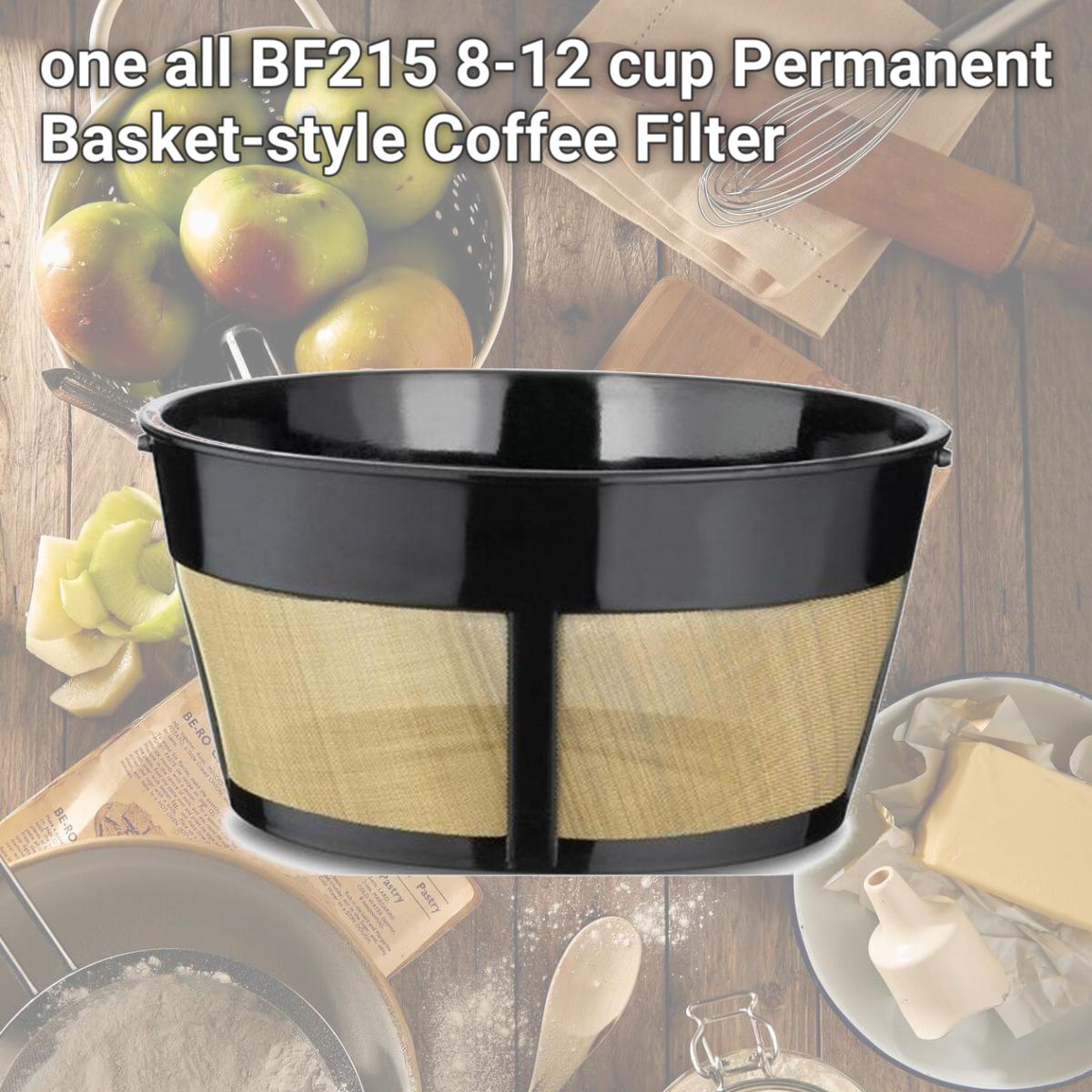 Picture of one all BF215 8-12 cup Permanent Basket-style Coffee Filter