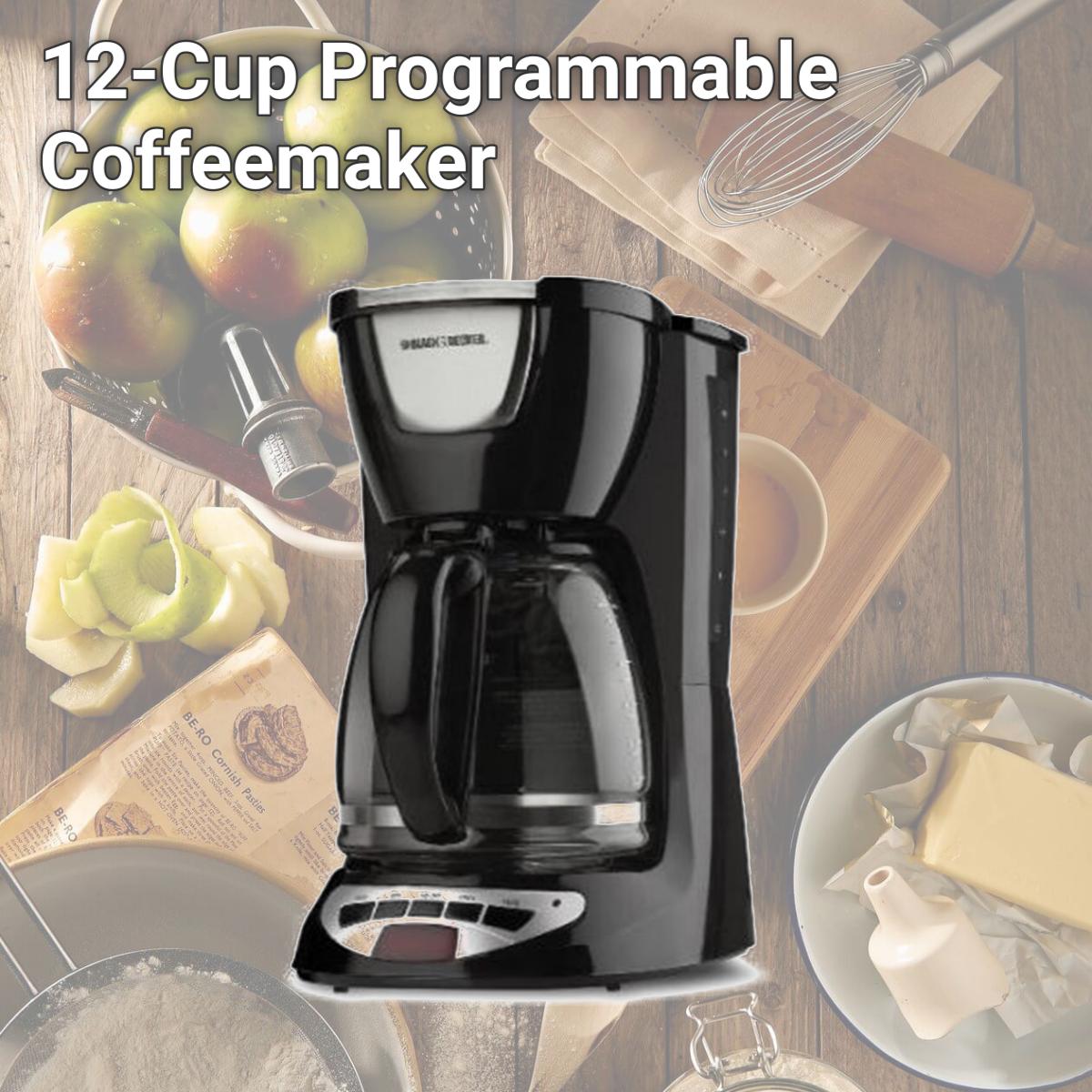 Picture of Black & Decker DCM100B 12-Cup Programmable Coffeemaker