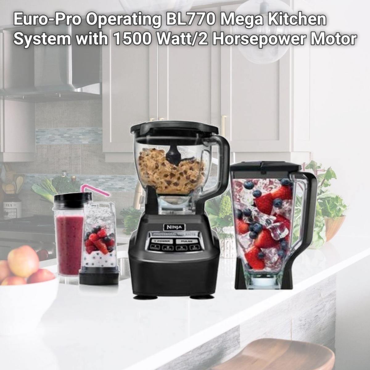 Picture of Euro-Pro Operating BL770 Mega Kitchen System with 1500 Watt/2 Horsepower Motor