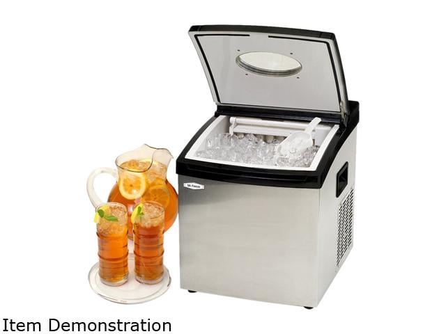 Maxi-matic Mim5802 Mr. Freeze Portable Ice Maker, Stainless Steel