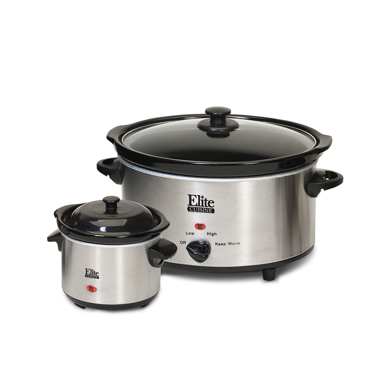 Mst500d 5 Qt. Maximatic Slow Cooker With Dipper, Stainless Steel