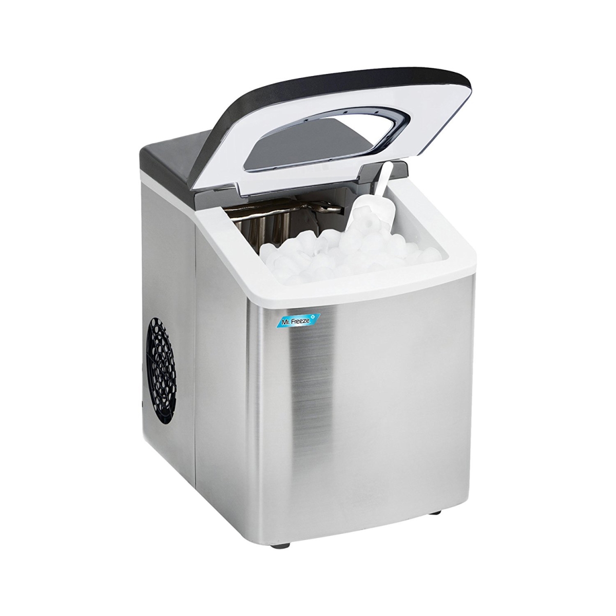 Mim18 9 Bullet Maximatic Portable Ice Maker, Stainless Steel