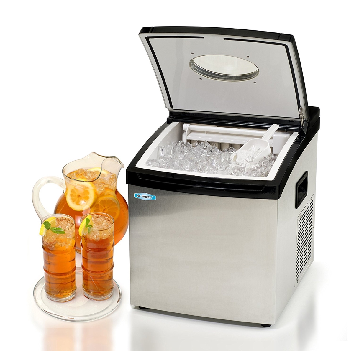 Mim88 Maxi Matic Port Ice Maker, Stainless Steel
