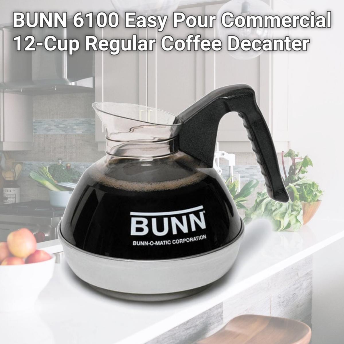 Picture of BUNN 6100 Easy Pour Commercial 12-Cup Regular Coffee Decanter