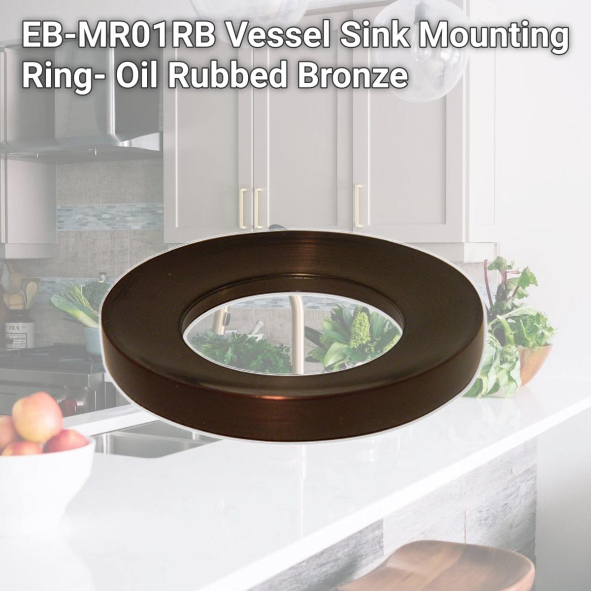Picture of Eden Bath EB-MR01RB Vessel Sink Mounting Ring- Oil Rubbed Bronze