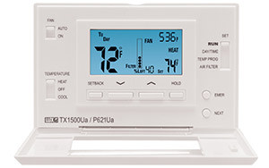 5000.152 Lux P621u 5 Or 1 Day Programmable Or Manual Thermostat