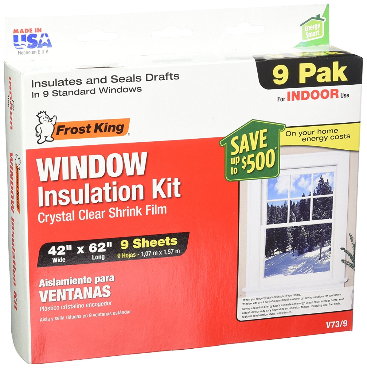 3560.406 42 X 62 In. Frostking Window Kit V73-9h
