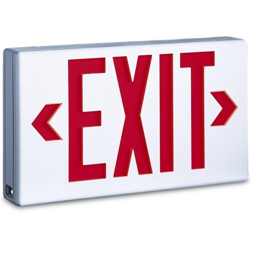 EFI 1180.1 TCP 22743 Emergency Exit Sign Red LED EFI 1180.1 TCP 22743 Emergency Exit Sign Red LED