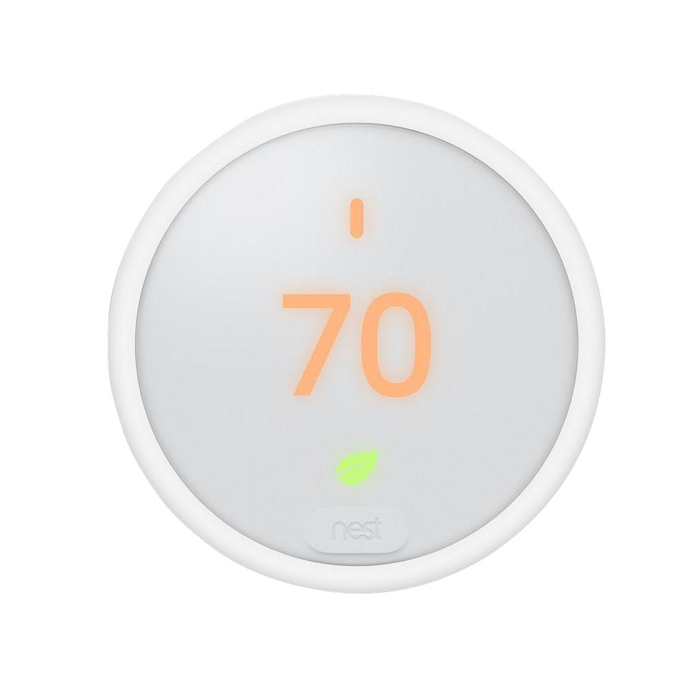 Google - Nest Thermostat E - white
