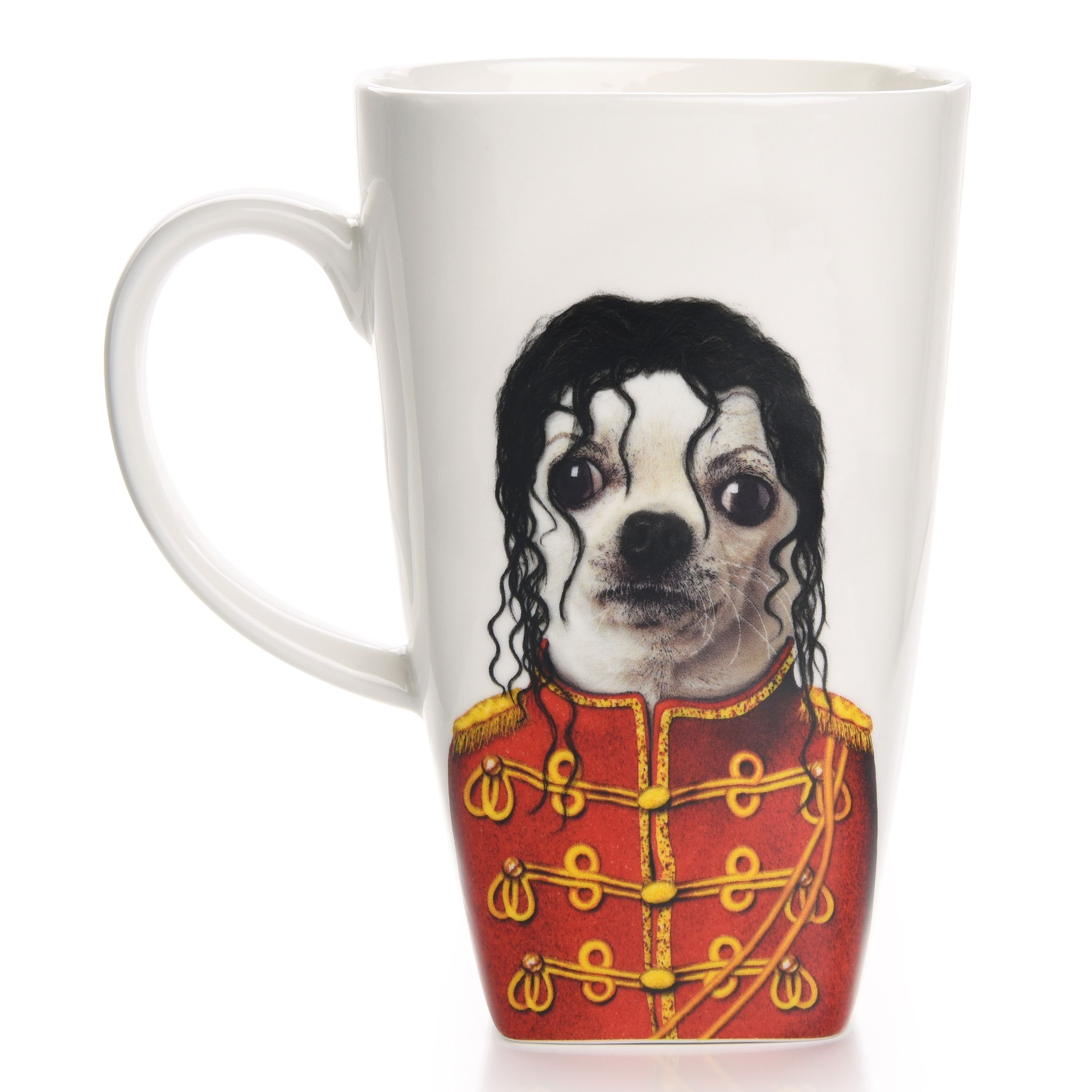 Mug-pr006-20 20 Oz Pets Rock Pop Collectible Fine Bone China Coffee Mug - White
