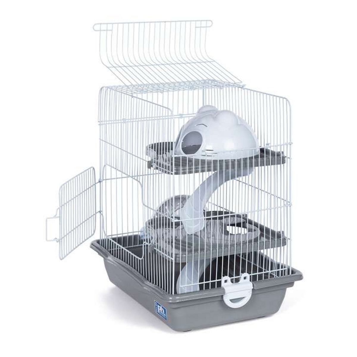Picture of Prevue Pet Products PP-SP2003GRAY Hamster Haven Cage, Gray - Small