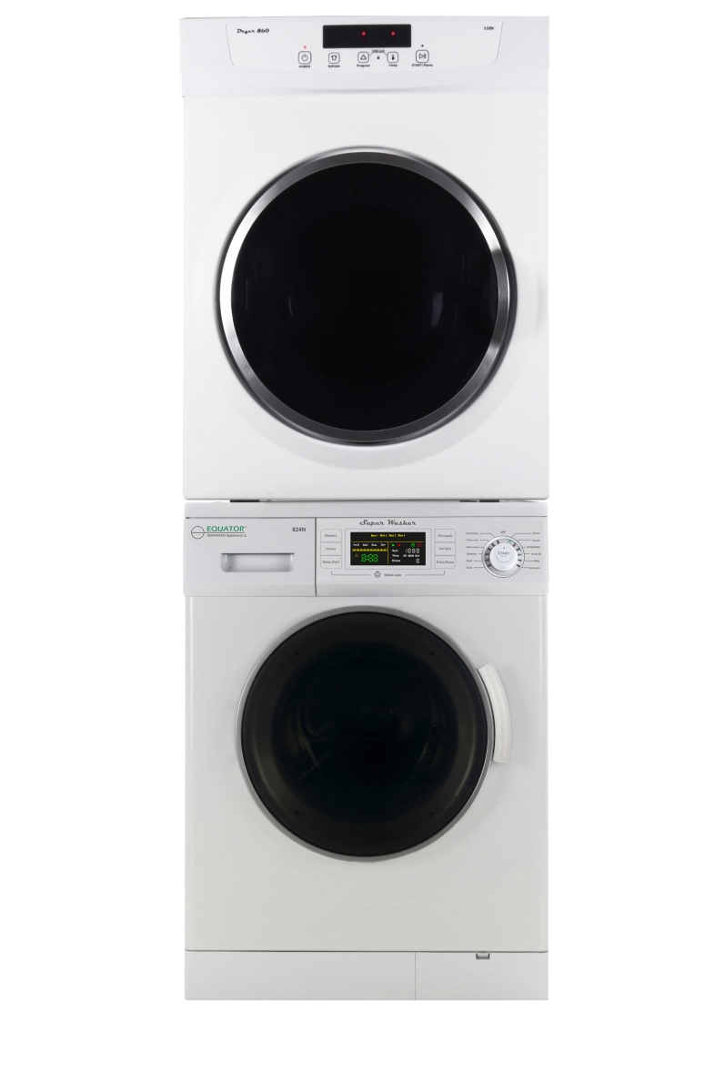 Ew 824 N-ed 860 Compact Front Load Washer & Standard Dryer