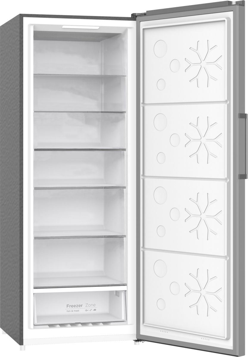 Fr1350ss 13.5 Cu. Ft. Frost Free Upright Freezer In Stainless Steel With Reversible Door