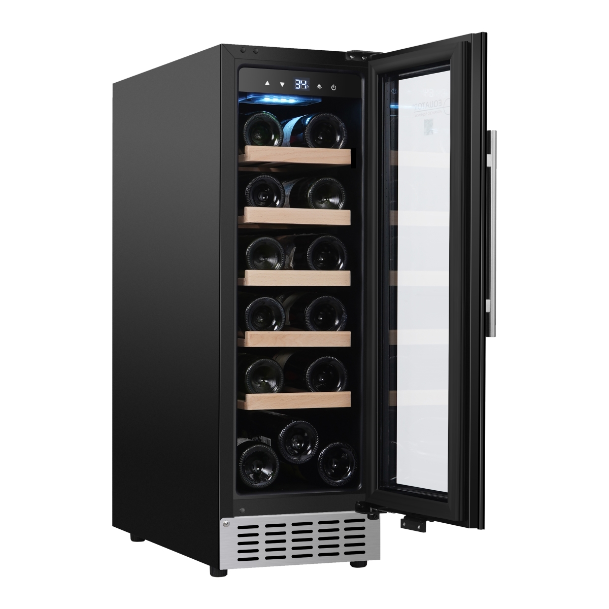Picture of Equator Advanced Appliances WR 18 bottle Built-in/Freestanding Wine Refrigerator with 7 color LED Lights