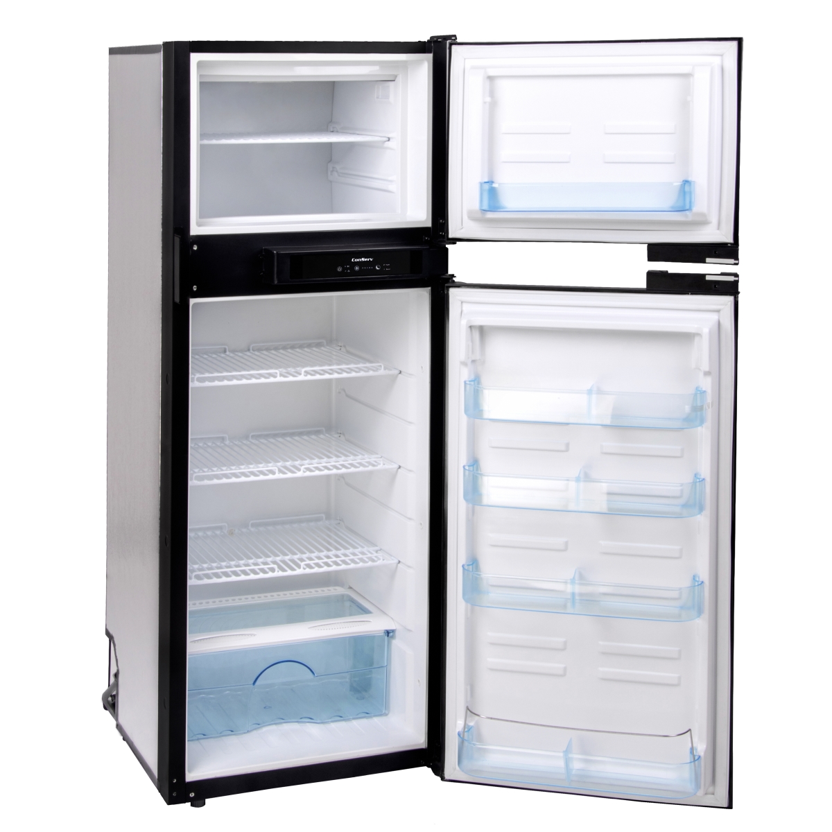 Picture of Equator Advanced Appliances RF 1012 DC S Conserv RV Refrigerator 10 cf/12V/Stainless