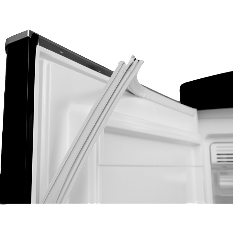 Picture of Equator Advanced Appliances FF 830 B 24 in. Classic 8.3 Cu. FT. Frost Free Retro Upright Freezer in Black