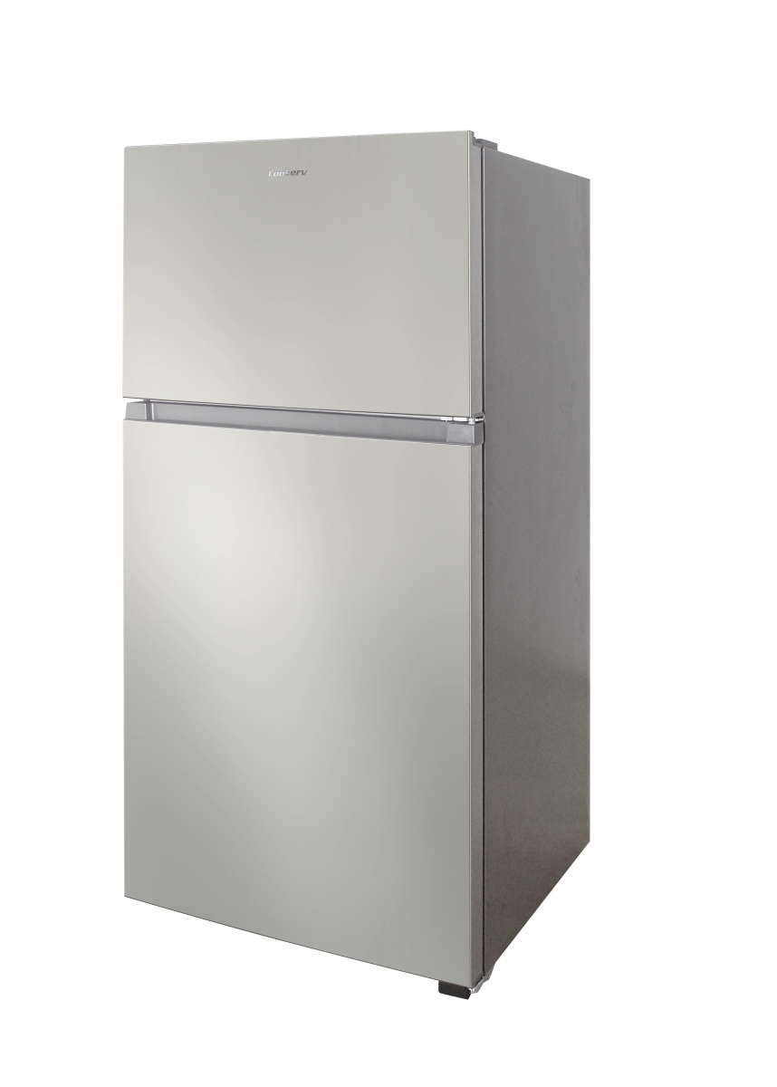 Picture of Conserv 18cf Stainless Refrigerator-Freezer Top Mount Frost Free with Ice Maker  Energy 
