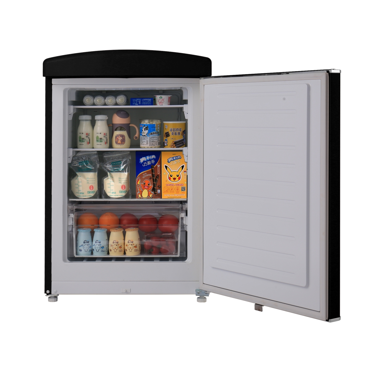 Picture of Equator Advanced Appliances RCRF 320 Black Conserv 3.2 cu. ft. Retro Convertible Refrigerator-Freezer Frost Free in Black
