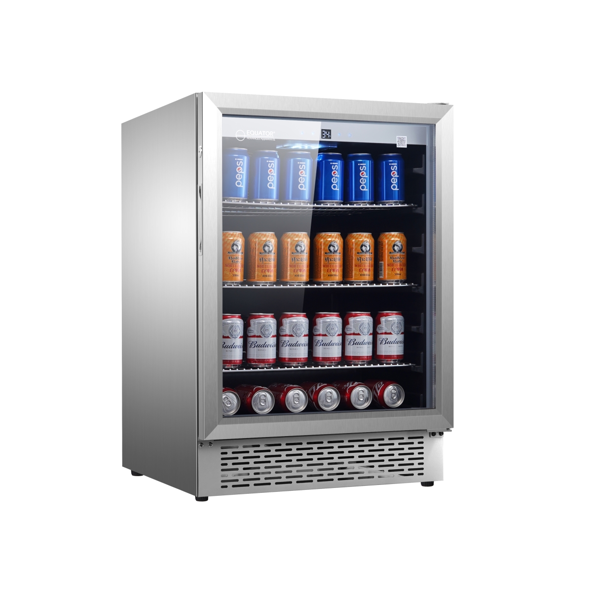 Picture of Equator Advanced Appliances OR 460 Equator 4.6cf Built-in/Freestanding Outdoor/Indoor Refrigerator with 7 Color LED Lights 