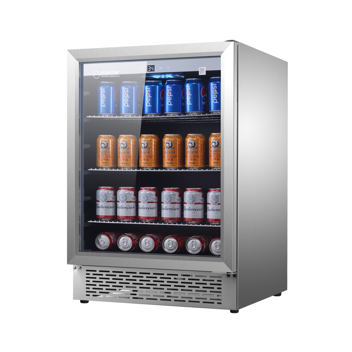 Picture of Equator Advanced Appliances OR 460 Equator 4.6cf Built-in/Freestanding Outdoor/Indoor Refrigerator with 7 Color LED Lights 