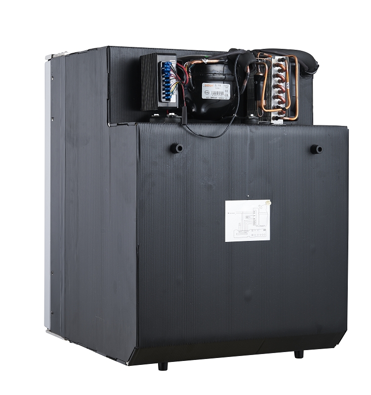 Picture of Equator Advanced Appliances RF 12-282 Equator 2.8cu.ft. Brushed Stainless 12V/DC RV Built-in Refrigerator w/Compressor