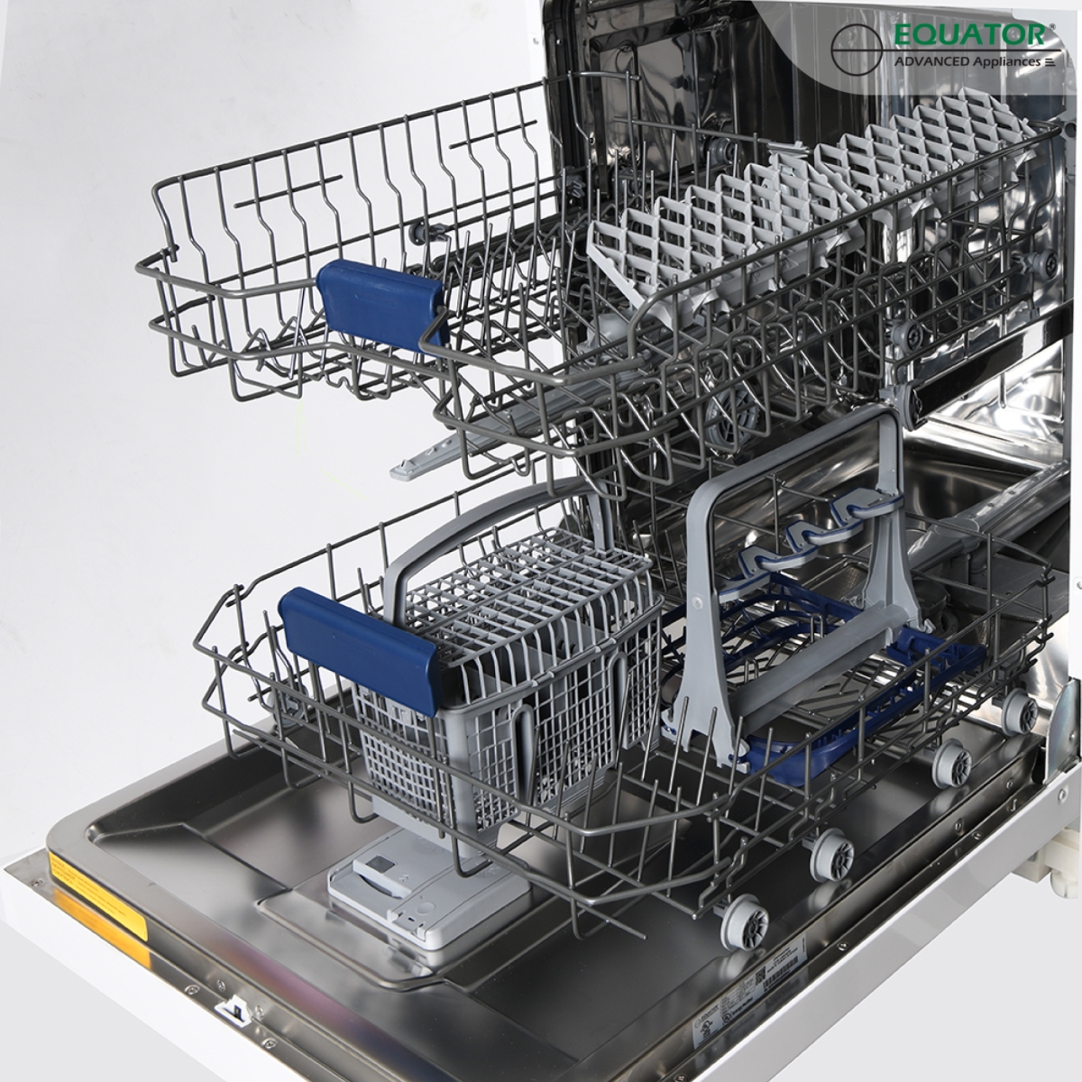 Picture of Equator Advanced AppliancesáWBá82 (White) Equator-Europe 24in. Built in 14 place Dishwasher with 8 Wash Programs  Energy Star