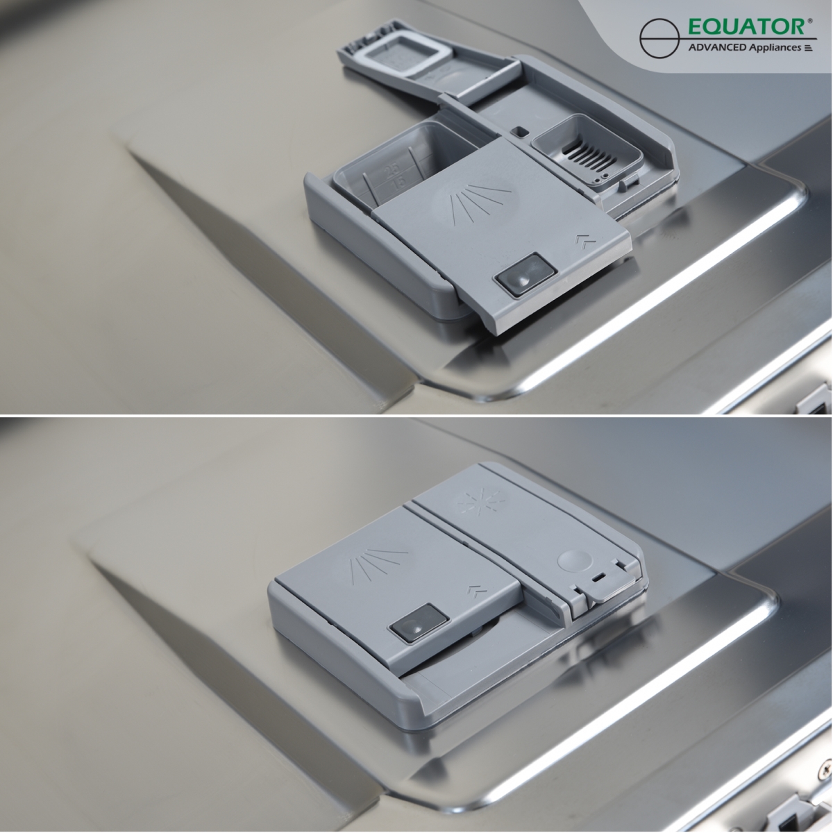 Picture of Equator Advanced AppliancesáWBá82 (White) Equator-Europe 24in. Built in 14 place Dishwasher with 8 Wash Programs  Energy Star