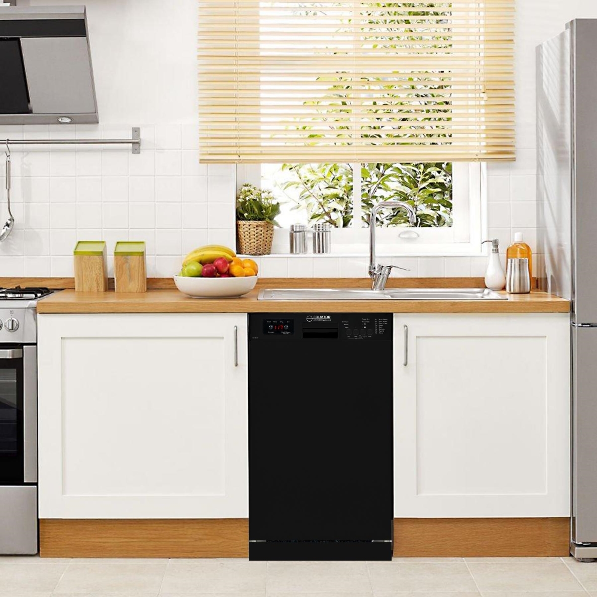 Picture of Equator 18 in. Built-In Dishwasher w/ Front Control 10 Place Setting Made in Europe  Energy Star
