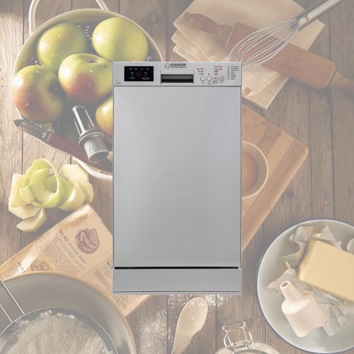 Picture of Equator 18 in. Built-In Dishwasher w/ Front Control 10 Place Setting Made in Europe  Energy Star