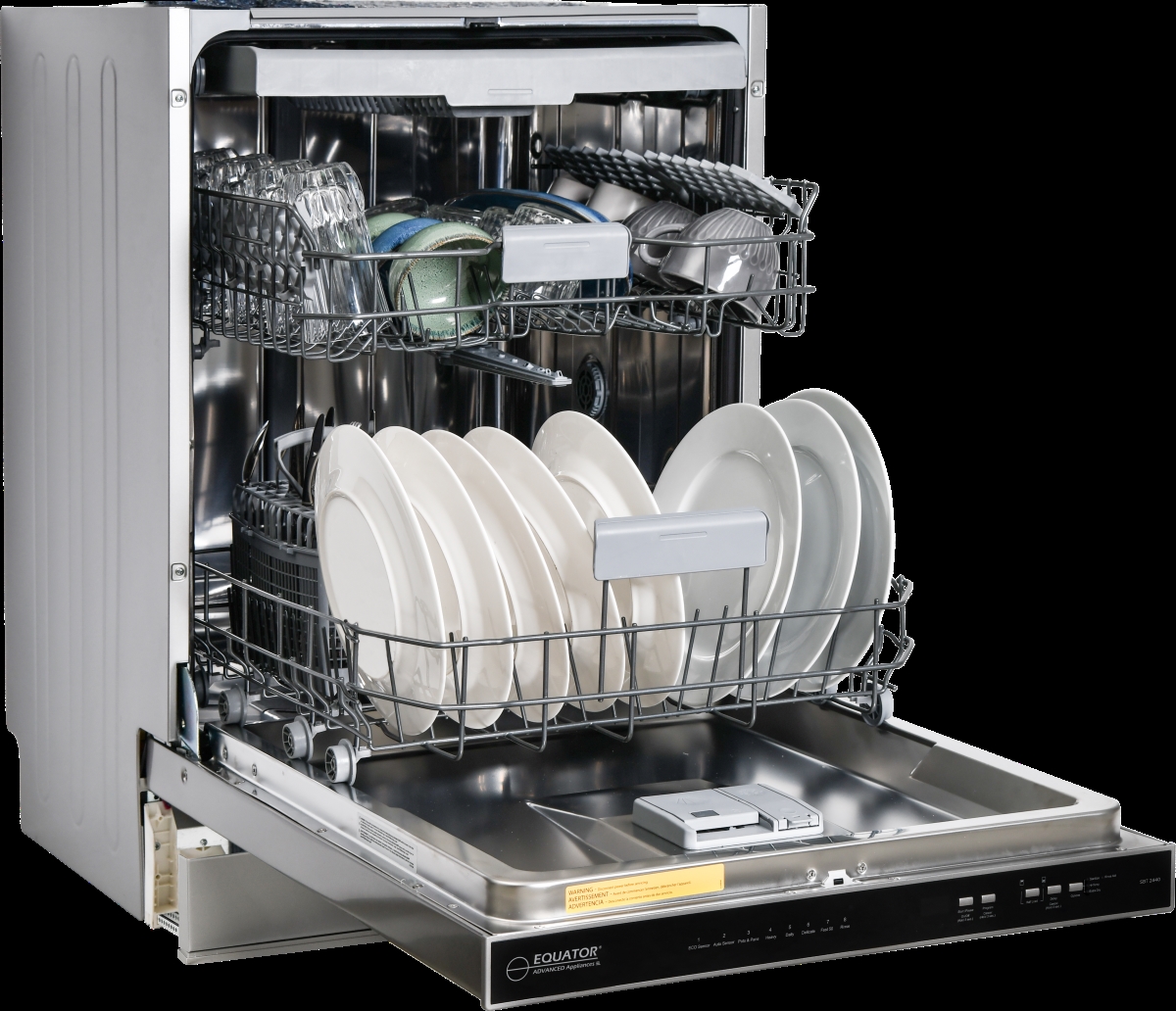 Picture of Equator Advanced Appliances SBT 2440 Equator 24' Built-In Dishwasher w/ Top Control 15 Place Settings Made in Europe