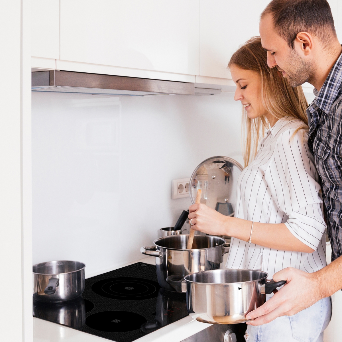 Picture of Equator Advanced Appliances EHC 30422 ED Equator 30' Electric Hybrid CERAMIC-INDUCTION 4 Burner Cooktop Equator Design 220V