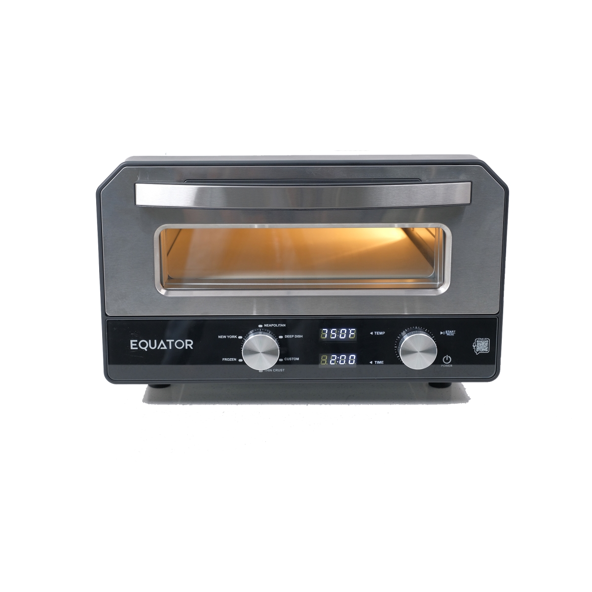 Picture of Equator Advanced Appliances 747037150505 Equator ELECTRIC PIZZA OVEN Multi Program w/ Baking Stone Countertop 1.6cf 110V